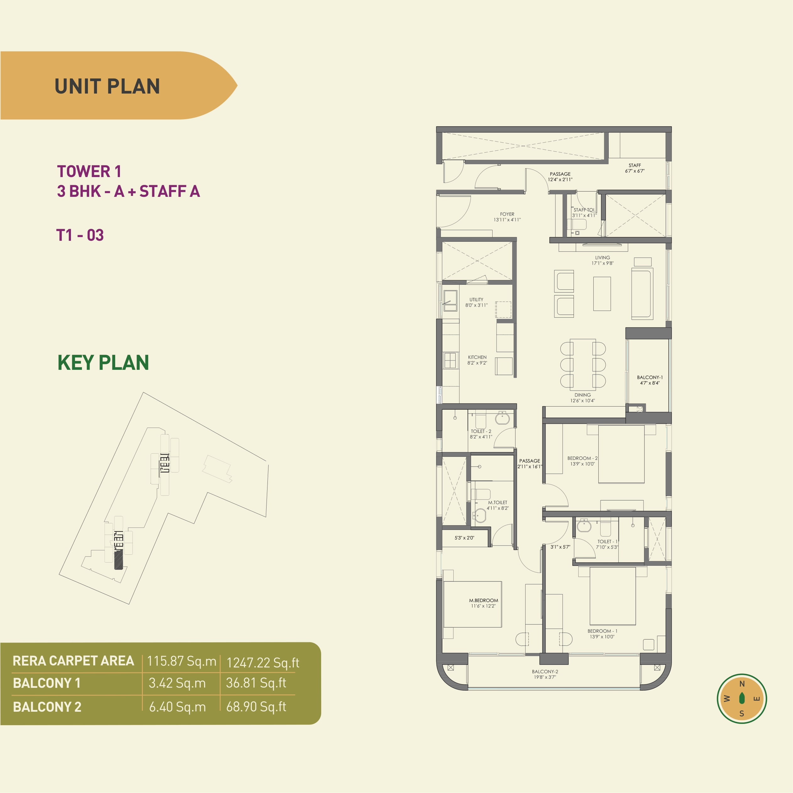 Birla Tisya Floor Plan