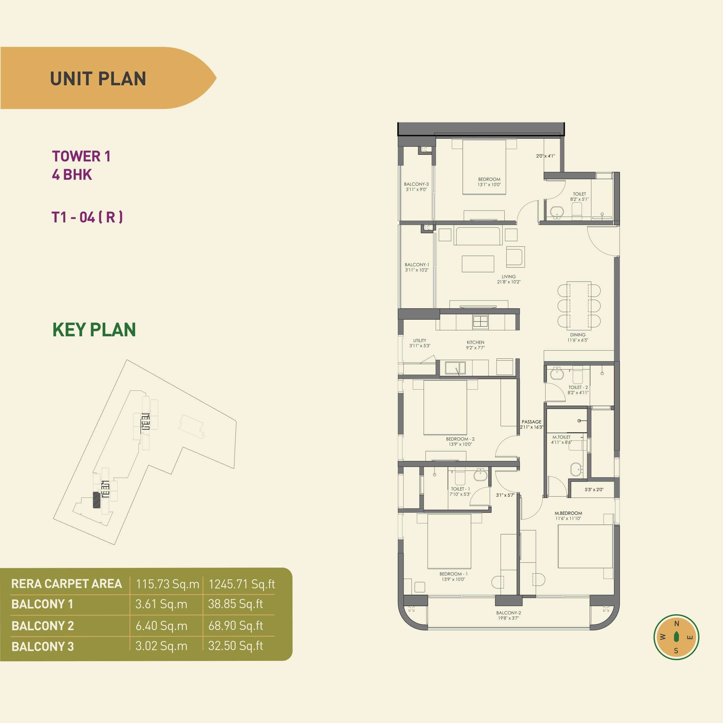 Birla Tisya Floor Plan